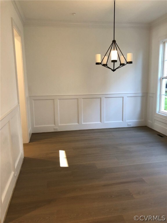 Actual Home - Dining Room with Craftsman Paneling,