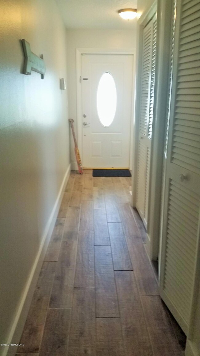 Back at Front door & Storage right