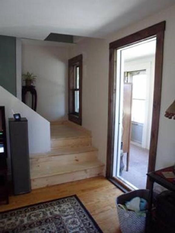 Newly remodeled staircase