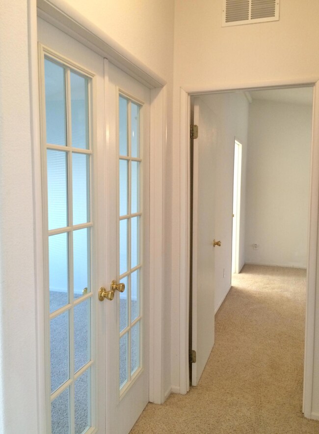 French Doors to Office