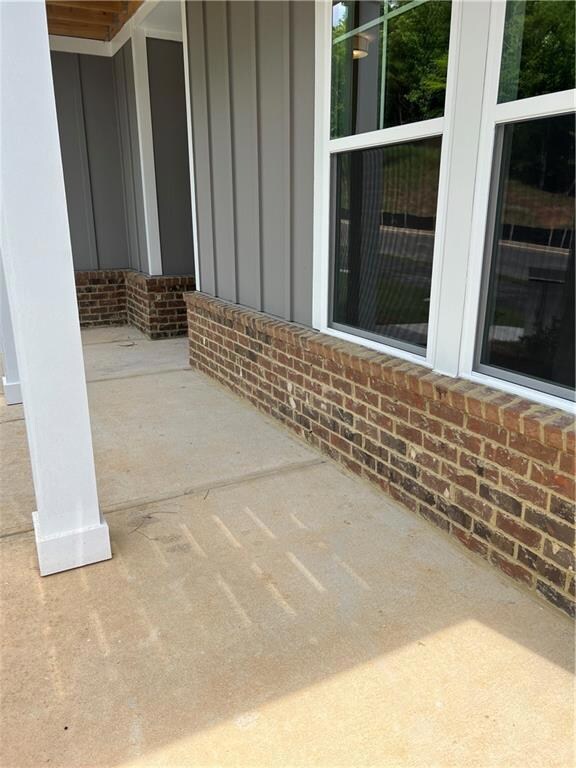 Covered Porch is ideal for 2 Rocking chairs or your choice of decor!