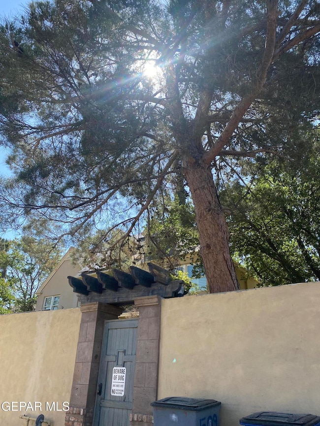 The neighbors' tree shades your patio!