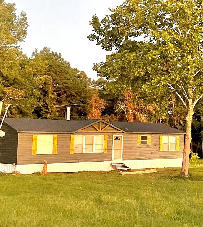 View of front facade with a front lawn