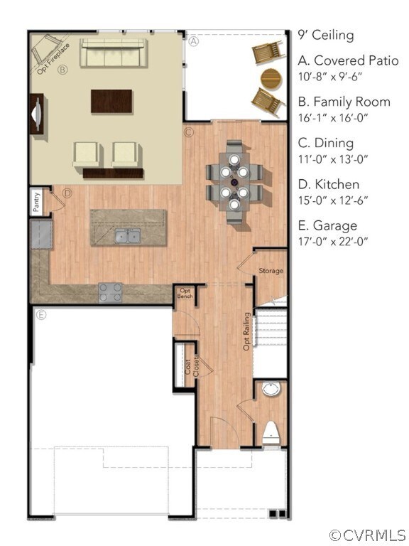 Rendering of First Floor and structural options av