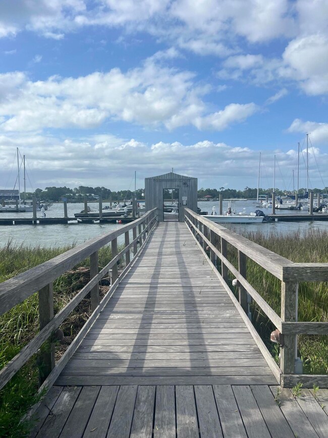 Locked dock