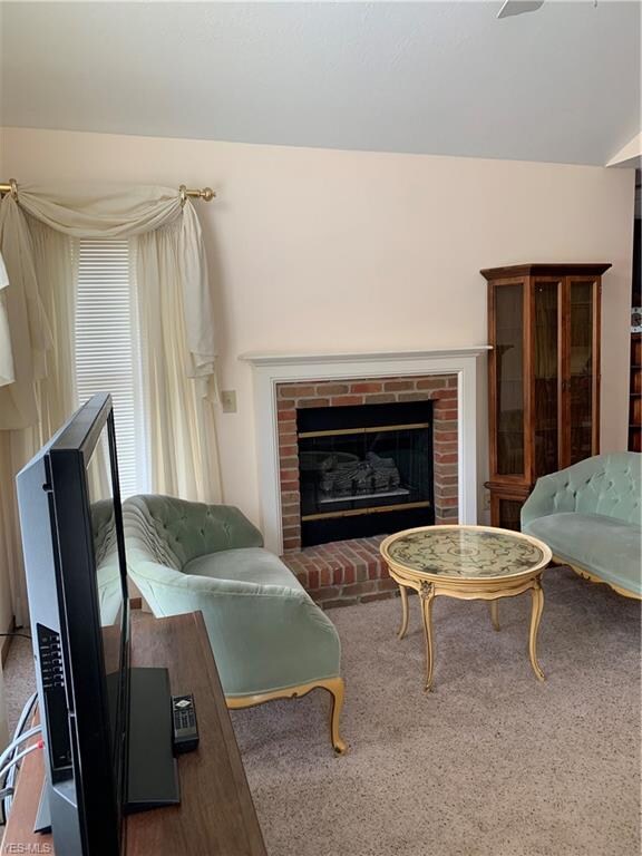 View of living room.