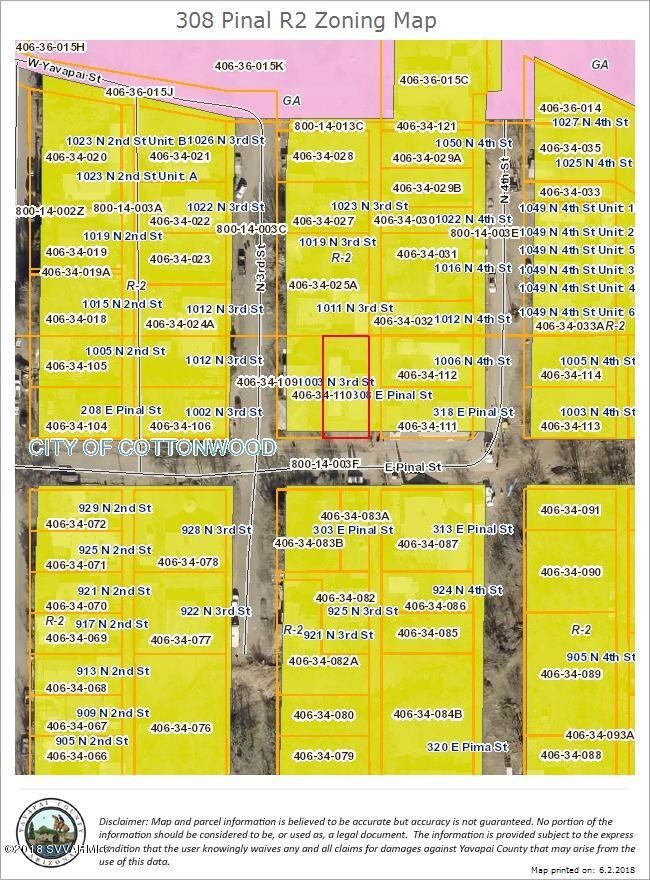 308 Pinal R2 Zoning Map