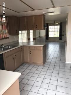From Kitchen to living area