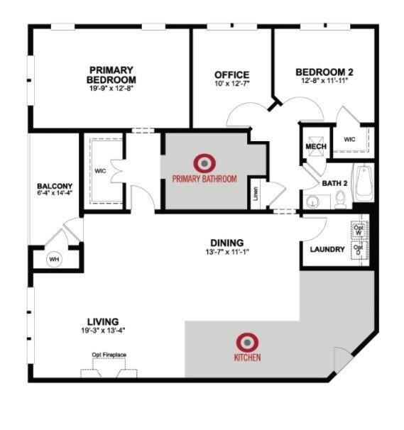 Beazer Homes Gatherings Sherwood floor plan