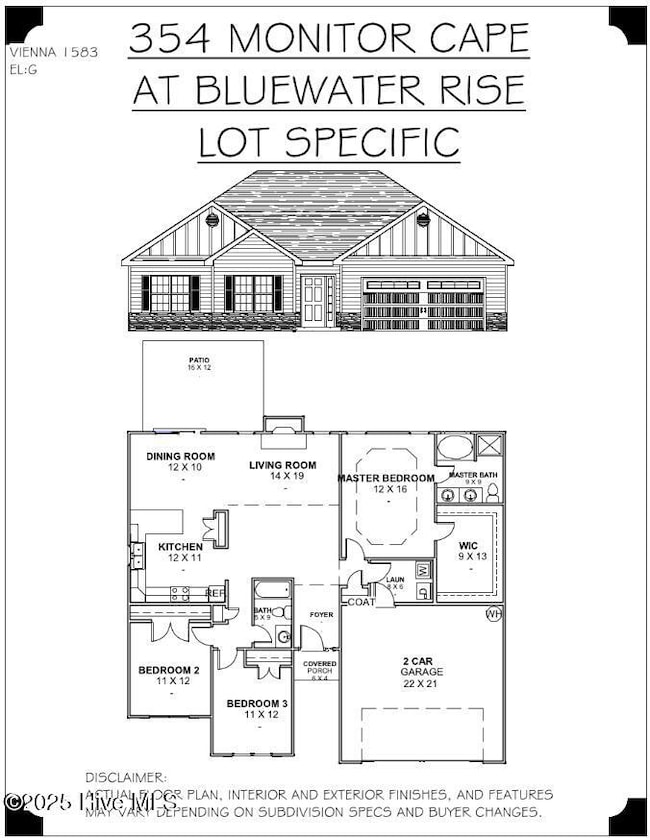 Elevation and Floor Plan