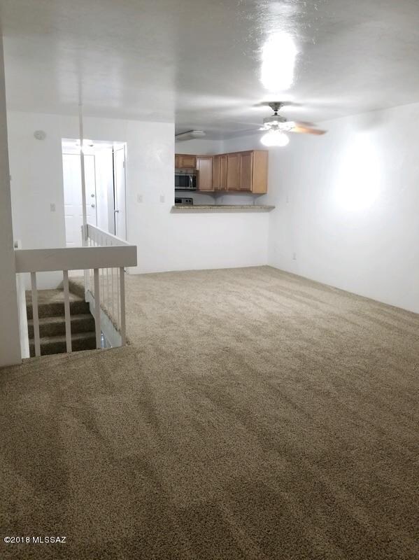 upstairs