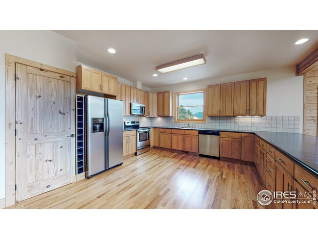 Pantry and custom wine rack