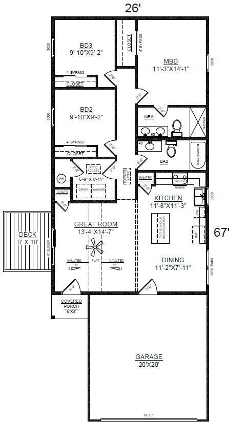Floor Plan 416