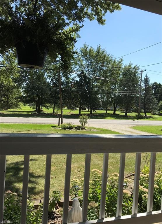 Porch view!