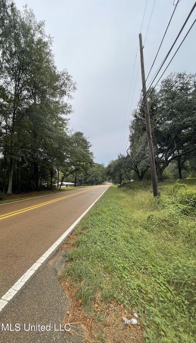 Up the street