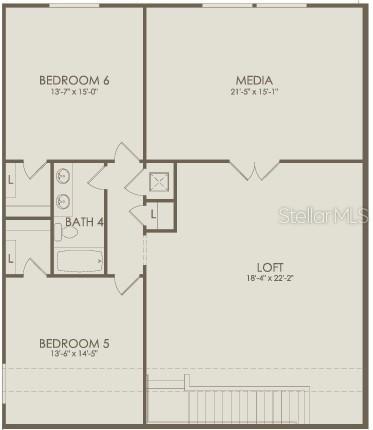 Floor Plan - Floor Two