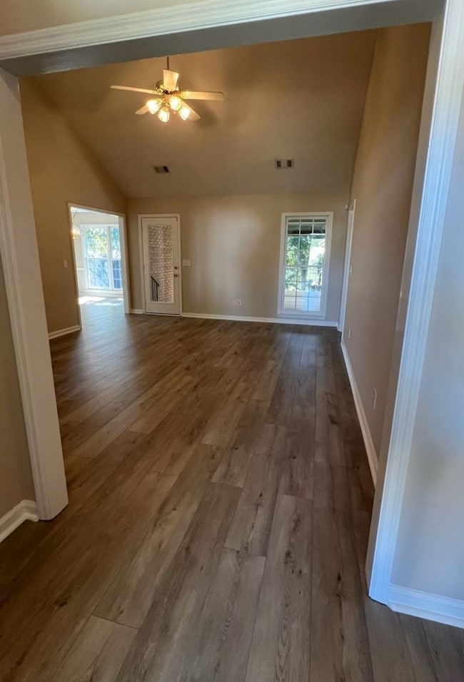 entry foyer to great room