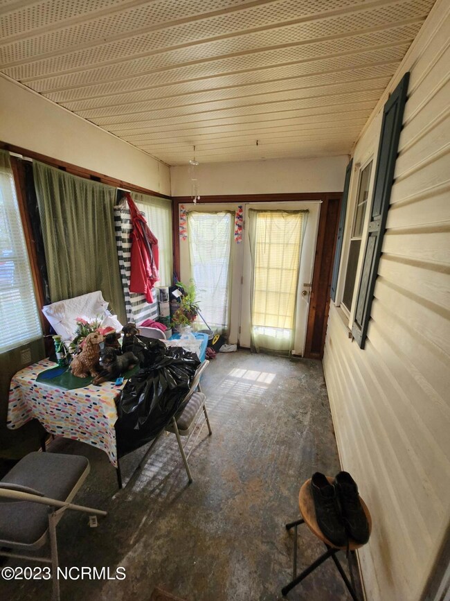 enclosed porch