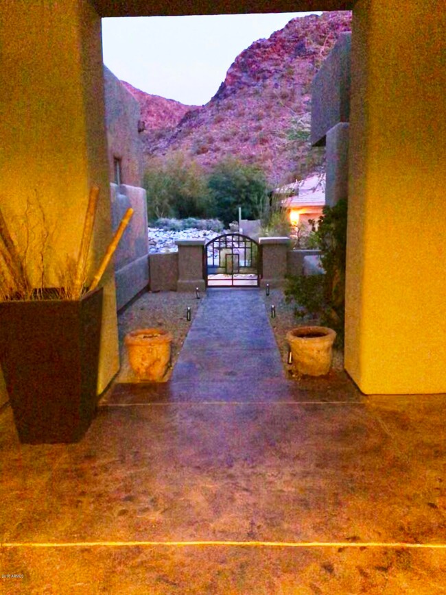 Exterior Mountain View Front Door