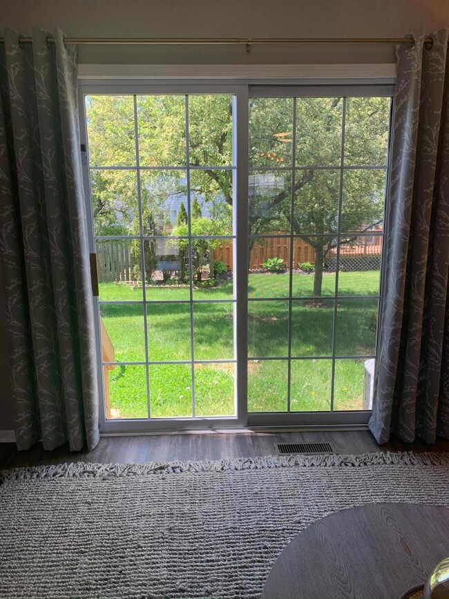 View on first floor
