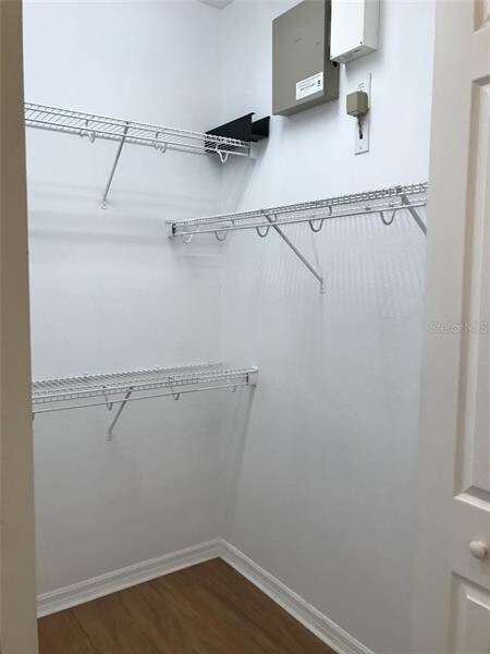 Master walk in closet