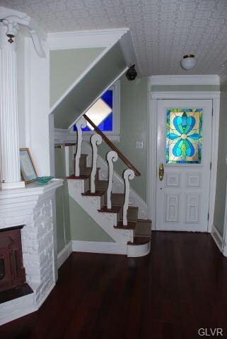 View to Front Door from Dining Room