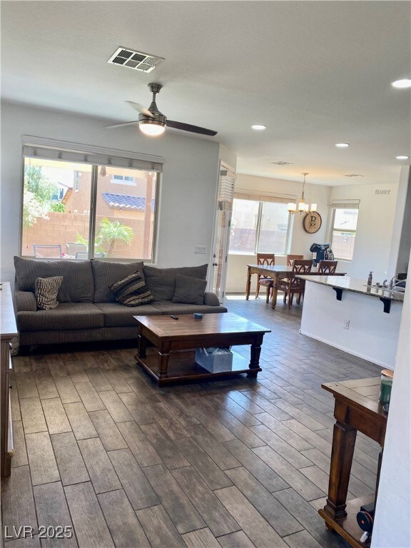 Open Floorplan -- Living Room, Kitchen and Formal