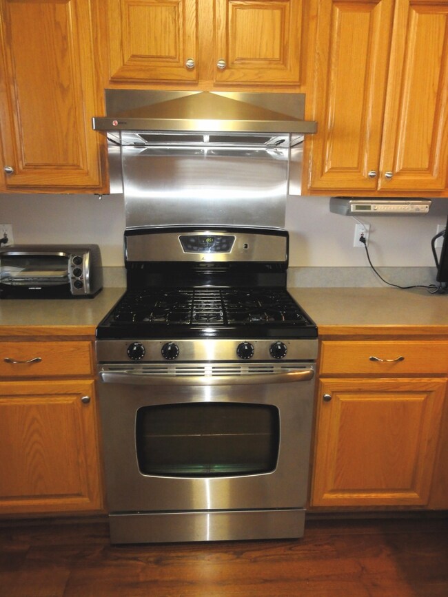 Gas Range and Vent hood