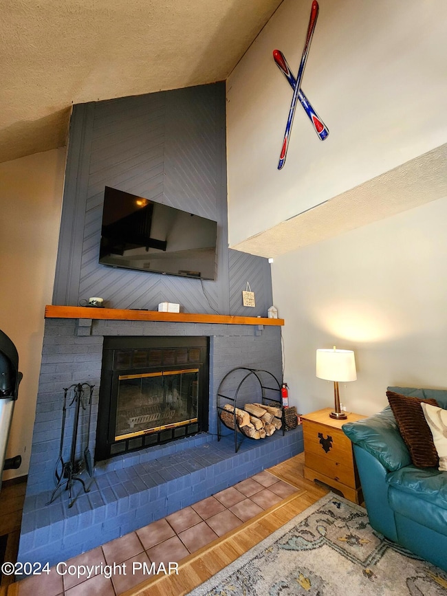 Wood Burning Fireplace