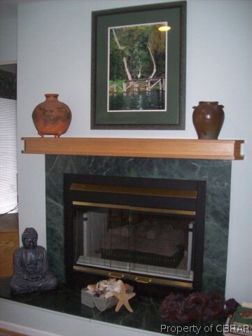 Kitchen Fireplace