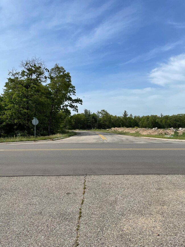 Looking west