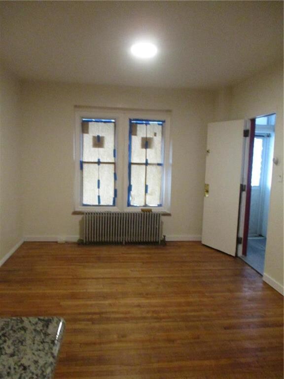 Apt #1 living room floors just refinished