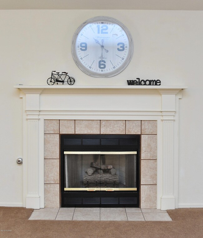 Fireplace in Living Room