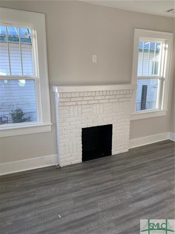 Decorative Fireplace in living