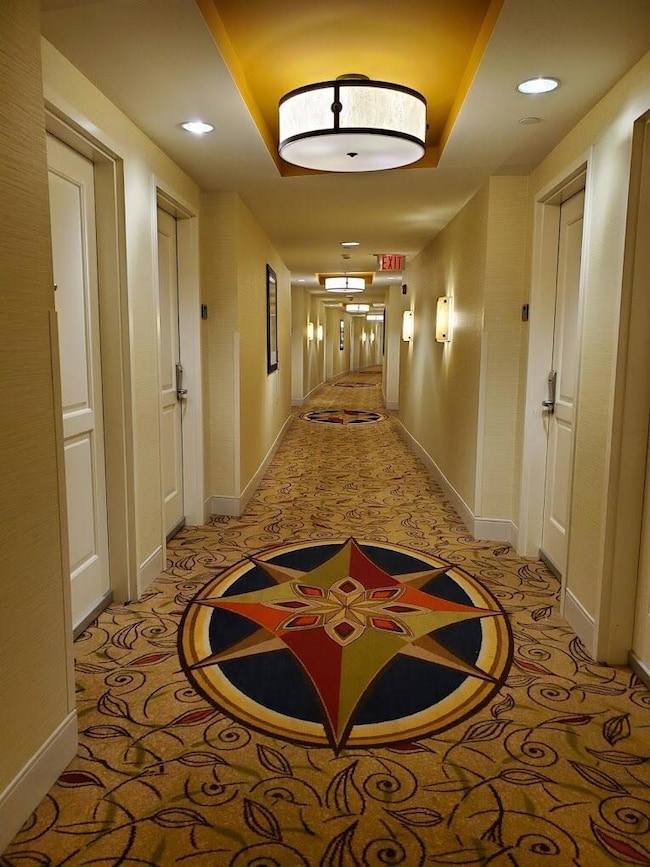 hilton hallway star