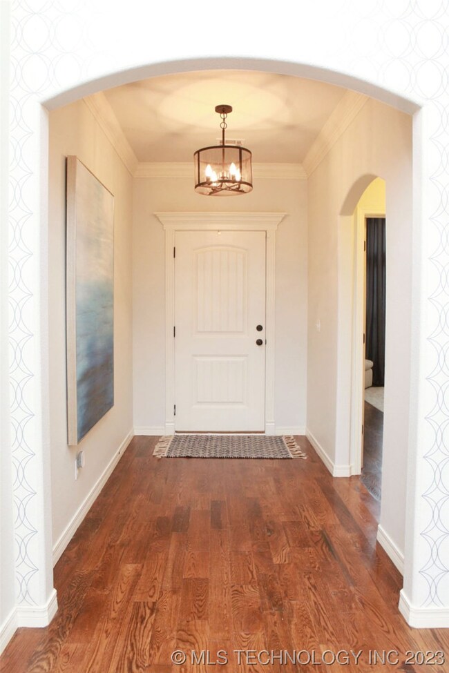 Welcoming entry