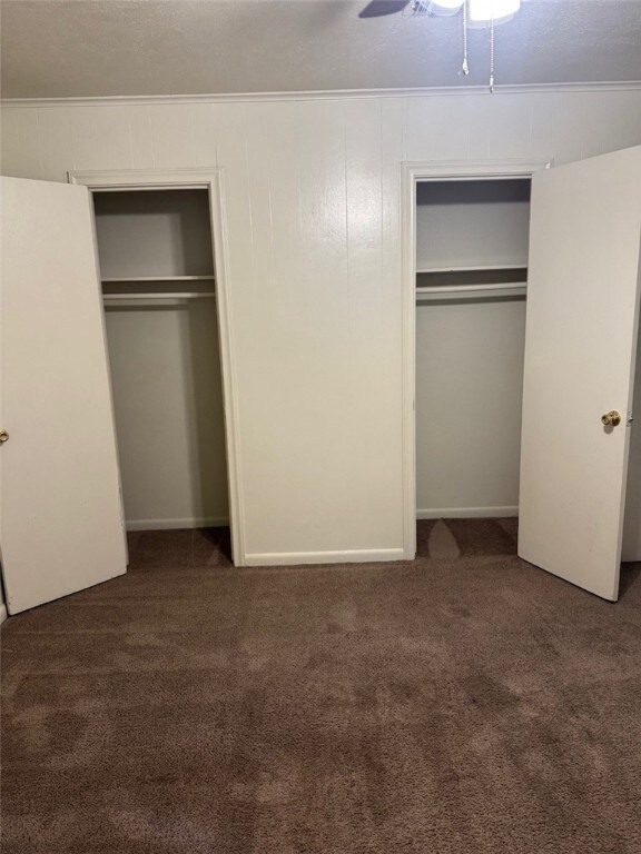 Unfurnished bedroom featuring carpet flooring and