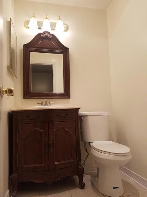 Half Bath- downstairs