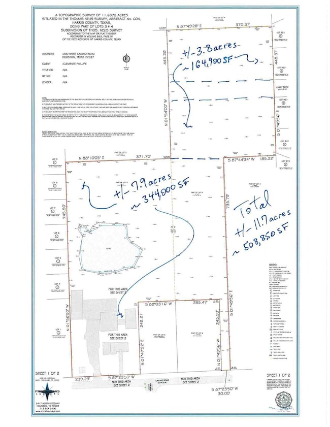 one possible subdivision scenario