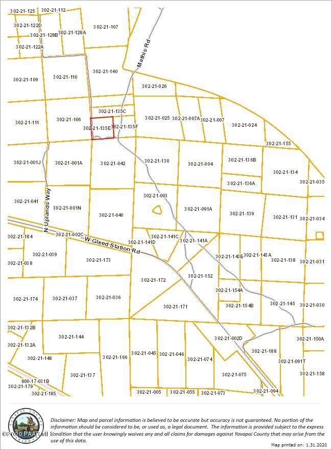 De Pratgay Lot 108 JWR map