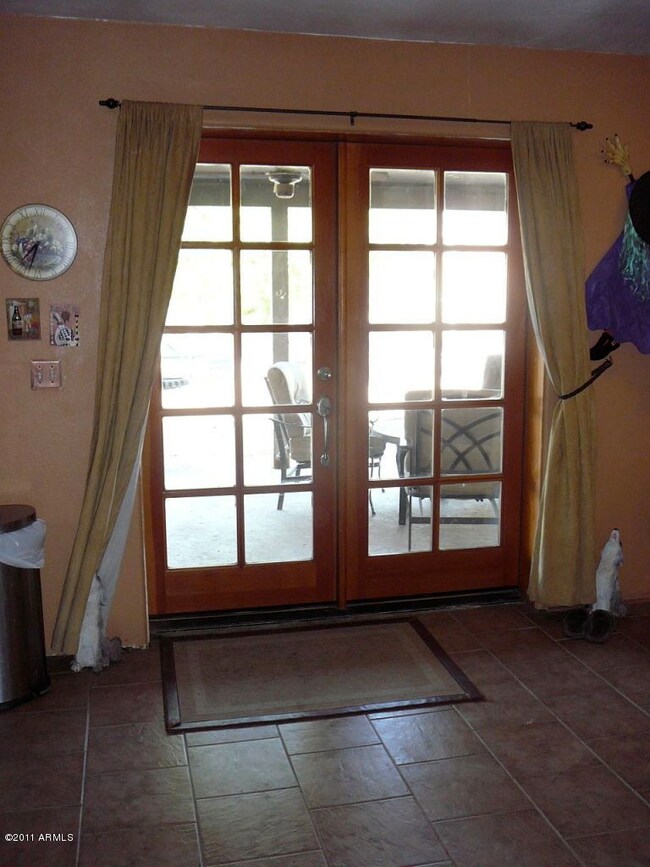 French Doors to Patio
