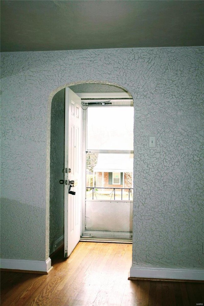 Separate entry includes a nice sized coat closet.