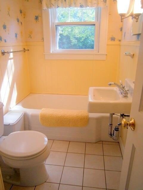 First floor full bath
