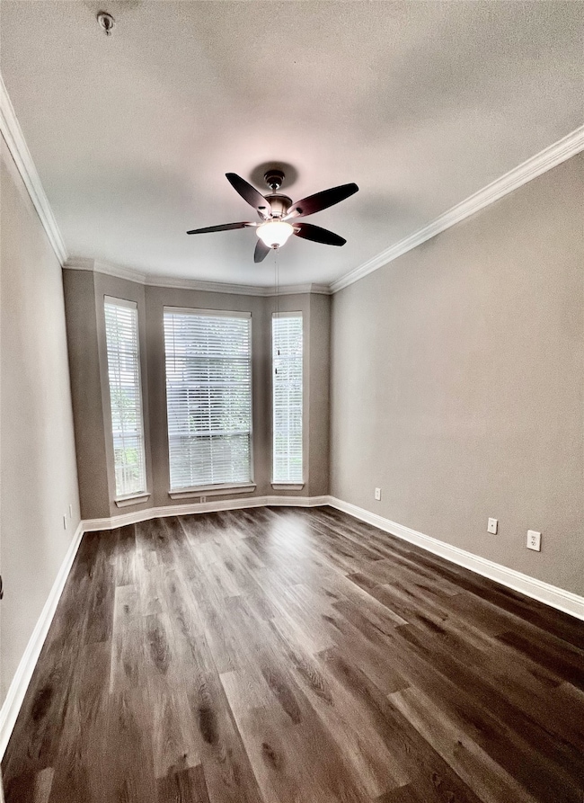Primary bedroom with 2 walking closets.