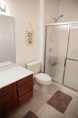 master bath with step in shower