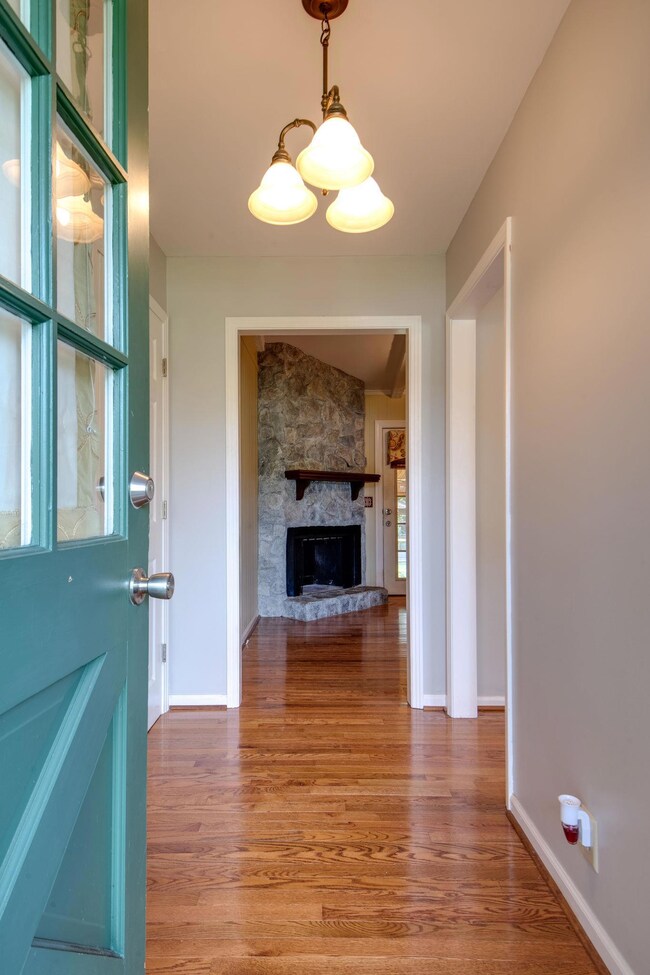 Gleaming hardwoods welcome you home