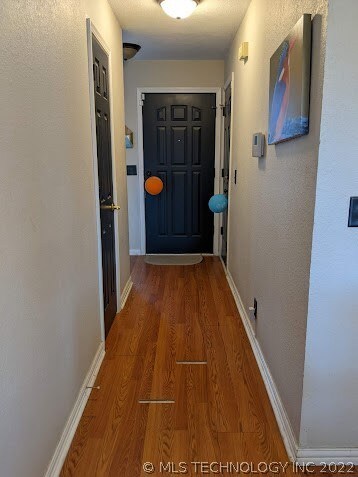 Looking from the back door towards the front door