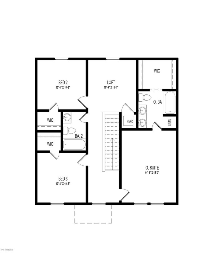1601 1-Car - Floor Plan - BROCHURE - GRP