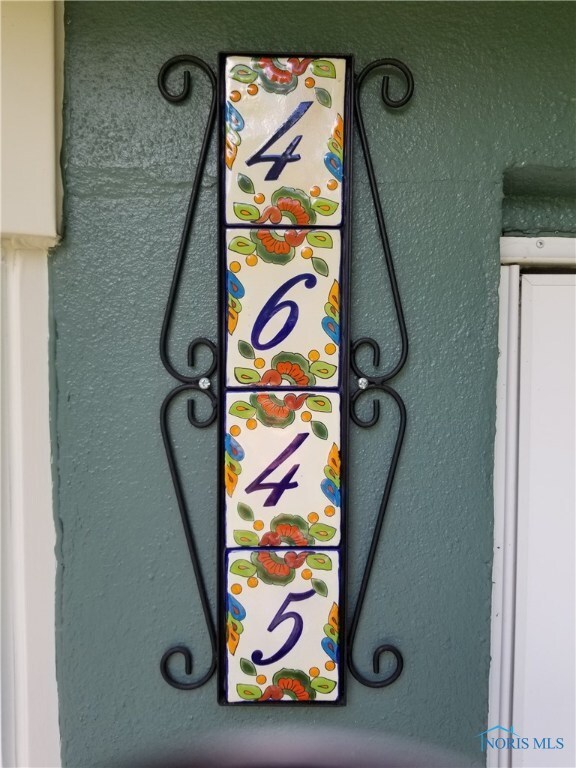 Beautiful Tile Address Numbers