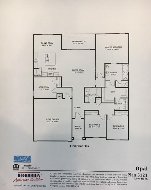 Opal Floorplan